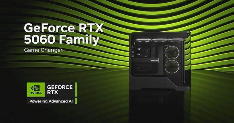 کارت گرافیک انویدیا rtx 5060 و 5060ti